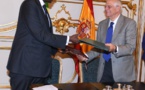 Questions d’intérêt commun: Amadou Bâ et son homologue espagnol signent un accord de coopération