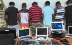 Cybercriminalité : 6 Nigérians arrêtés à Mbao par la Section de Recherches