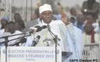 Présidentielle 2012 - Temps d'antenne d'Abdoulaye Wade du lundi 06 février 2011