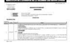 Tribunal du Commerce: Délibérés des Audiences de la Chambre des Petits Litiges du mardi 8 octobre