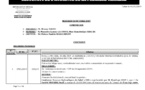 Tribunal du Commerce: Délibérés des Audiences du mercredi 16 octobre