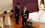 Japon : Intronisation du nouvel empereur Naruhito