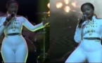 VIDEO- Avec une tenue hyper sexy: Mbathio Ndiaye explose le show de Wally Seck 