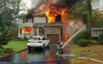 Etats-Unis: Un avion s’écrase sur une maison (Photos)