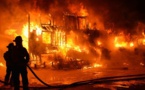 Violent incendie au marché Petersen : 15 millions FCfa partis en fumée