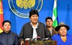 Le président bolivien Evo Morales annonce sa démission