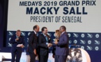 Distinction: le Président Macky Sall a reçu le prix MEDays 2019 au Maroc