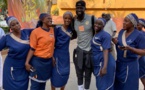 (PHOTOS) Départ des Lions - Restauration à 6 étoiles: Les Lions satisfaits des services du Lamantin Beach, l’immortalisent avec des clichés