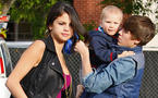 Justin Bieber et Selena Gomez jouent à papa-maman