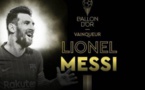 Lionel Messi (Barça) remporte le sixième Ballon d'Or France Football de sa carrière