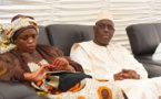 ¨PHOTOS  - Macky Sall, en compagnie de Marième Faye présente ses condoléances à la famille de Khalil, un ami d'Amadou Sall