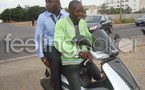 Guorgui Ndiaye en feeling moto-stop!!!