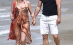 Nicollette Sheridan : Superbe et folle amoureuse de son homme à Saint-Barth'