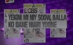 Revue de presse du lundi 23 avril (Lamine Samba)