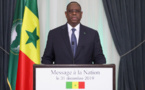 31 Décembre 2019: L’intégralité du Message à la Nation du Président Macky Sall à l'occasion du nouvel An