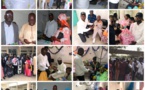 Remise de dons composés de jouets éducatifs, d'une quinzaine de matelas et d'une centaine d'autres cadeaux