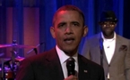 Barack Obama s’initie au slam (vidéo)