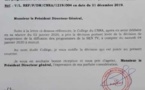 Levée de la suspension de diffusion des programmes de la SENTV (Documents)