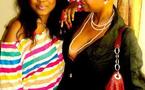 Fabienne Féliho en toute complicité avec sa fille!