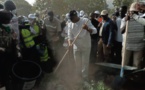 IMAGES - Cleaning Day: Macky Sall donne l’exemple en participant au "set setal" de son quartier