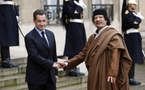 Un "deal secret" entre Sarkozy et Kadhafi?