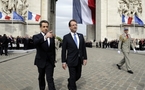 Deux présidents sous l'Arc de triomphe