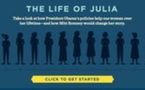Obama lance "Julia", son nouvel outil de campagne