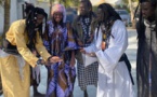 PHOTOS - Sokhna Maï Mbacké, fille de Serigne Abdou Karim, en toute complicité avec les Baye Fall