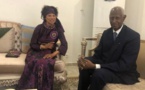 PHOTOS - Retrouvaille chaleureuse entre Me Aissata Tall Sall et Abdou Diouf