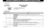 Tribunal du Commerce: Délibérés des Audiences du mardi 7 janvier