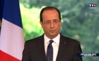 Discours d'investiture de François Hollande