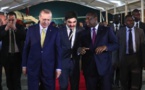 Le président Erdogan est arrivé à Dakar