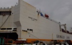 PHOTOS- Voici "Grande Nigéria", le bateau qui transportait la tonne de drogue saisie au Port de Dakar