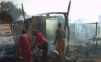 Incendie à Thiancoun Malal: 17 cases dont une mosquée, réduites en cendres