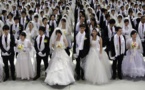 Séoul: 6000 jeunes couples mariés ce vendredi