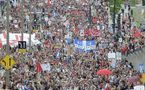 Manifestation pour la liberté de manifester à Montréal