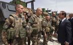 François Hollande en visite surprise en Afghanistan