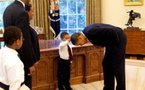 L'histoire du garçon qui avait touché la tête d'Obama