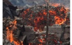 Mbeubeuss: Une plateforme réduite en cendres par un incendie