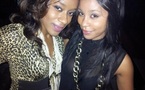 Dyana Seck en compagnie de l'animatrice Léa