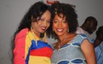 La danseuse Mbathio Ndiaye avec une admiratrice!