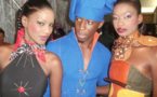 Astou Dieng , Alioune Sow et Yacine Bare lors du délifé des jeunes créateurs de Sira vision