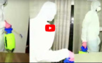 VIDEO - Désinfection des locaux de la RFM, de L’Observateur et de la TFM par le Service d’hygiène