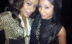 Le mannequin Dyana Seck et Léa Soukeyna Ndiaye dans une discothèque