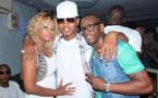 El Hadj Diouf et sa femme Valérie à l’anniversaire de Henri Camara