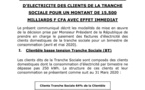  Factures d'électricité: Les modalités de la prise en charge, exposées