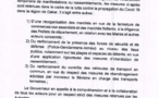 Vers la fermeture des marchés flottants et de commerces non essentiels