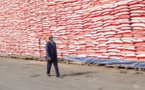 Réception du 1er lot de vivres dans le cadre de l'aide alimentaire d'urgence