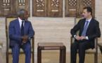 Syrie : Kofi Annan et Bachar el-Assad d'accord sur une «approche» de sortie de crise