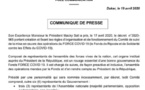 Force Covid-19: Décret portant création et fixant les règles d’organisation et de fonctionnement du Comité de suivi